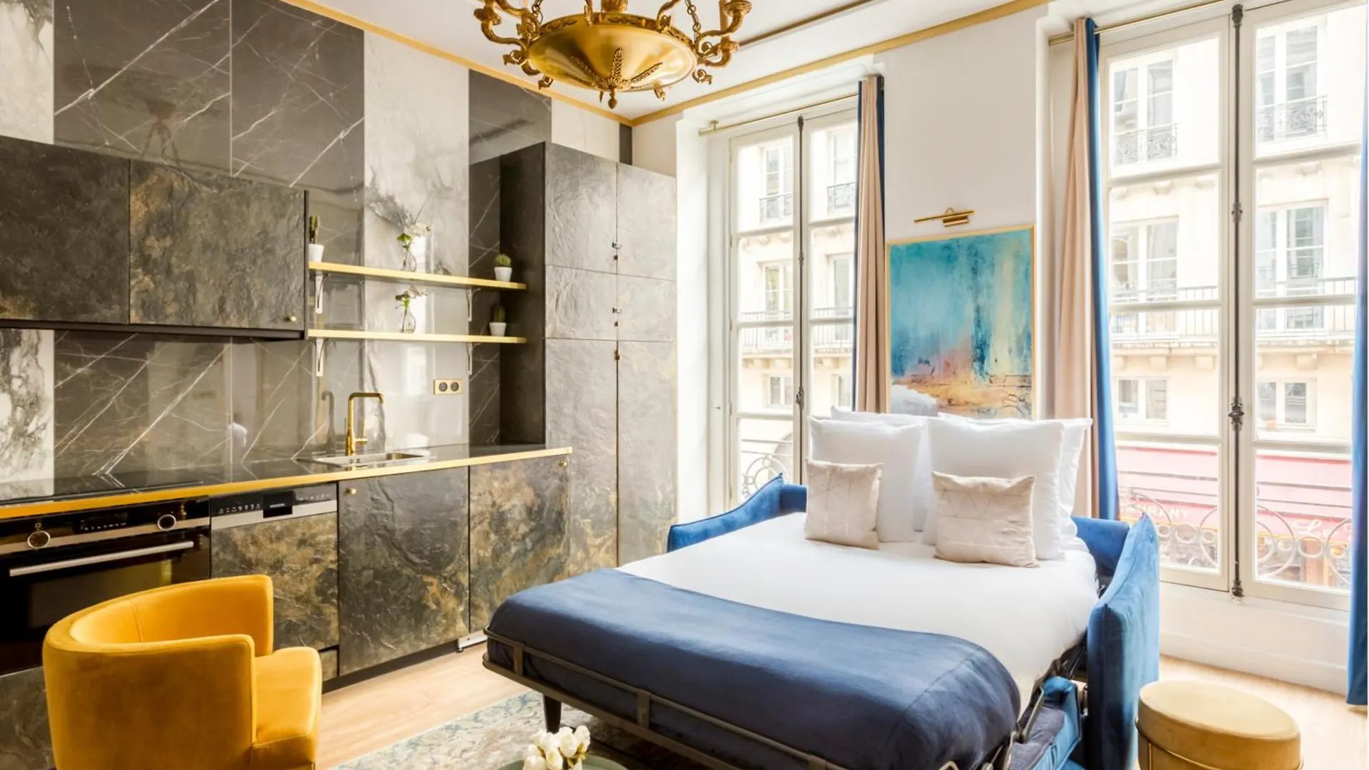 Apartman Merveil - Luxury Suite -Champselysees-Florentin II Párizs Franciaország